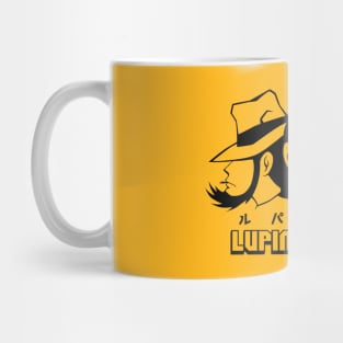 219 Lupin 3head Wide Mug